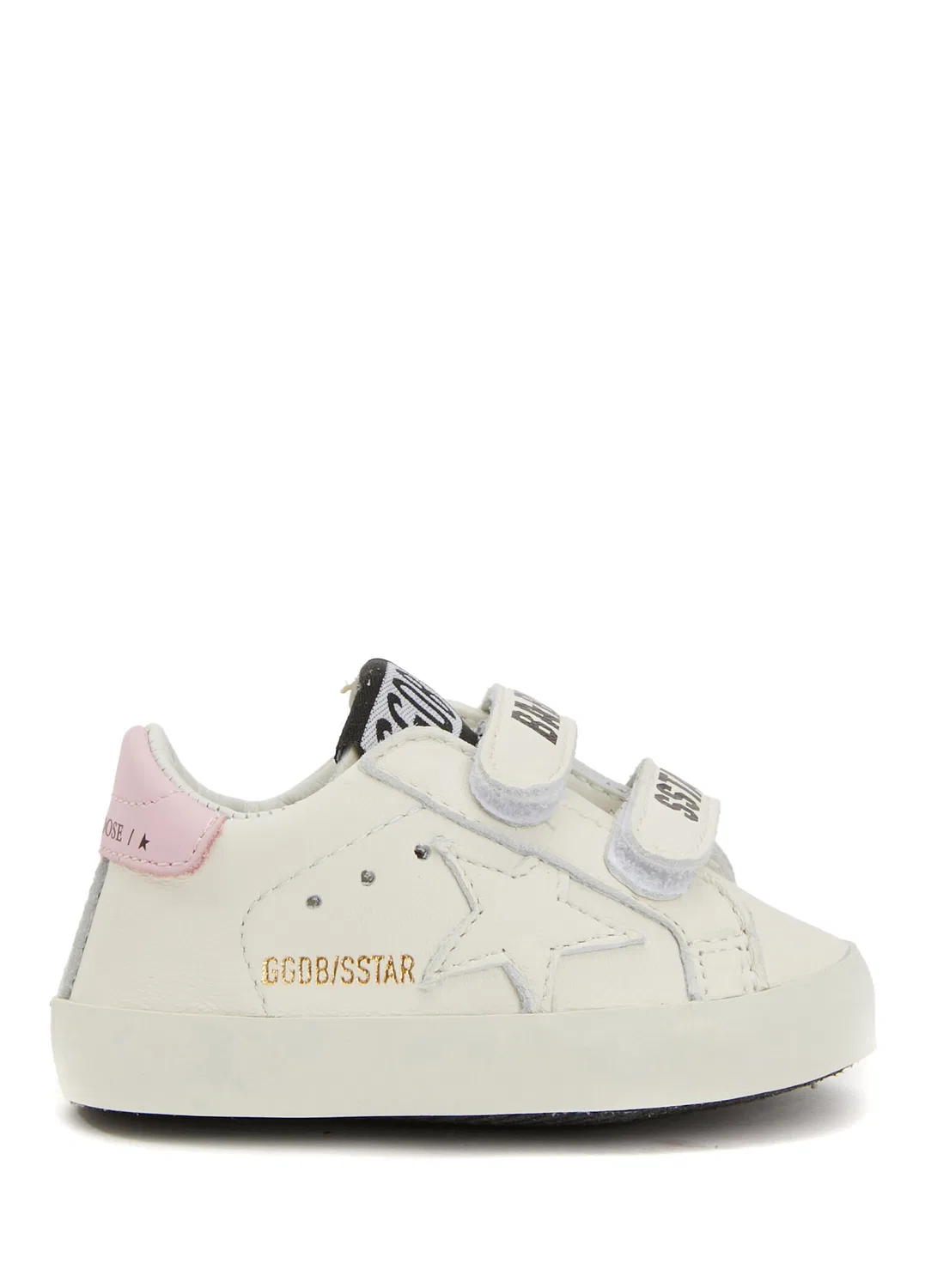 Кроссовки детские Golden Goose Super-Star, pink-white