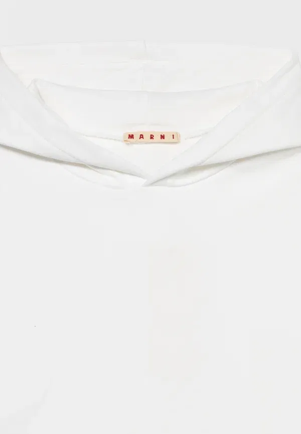 Худи с принтом Unisex Marni белый — фото 3