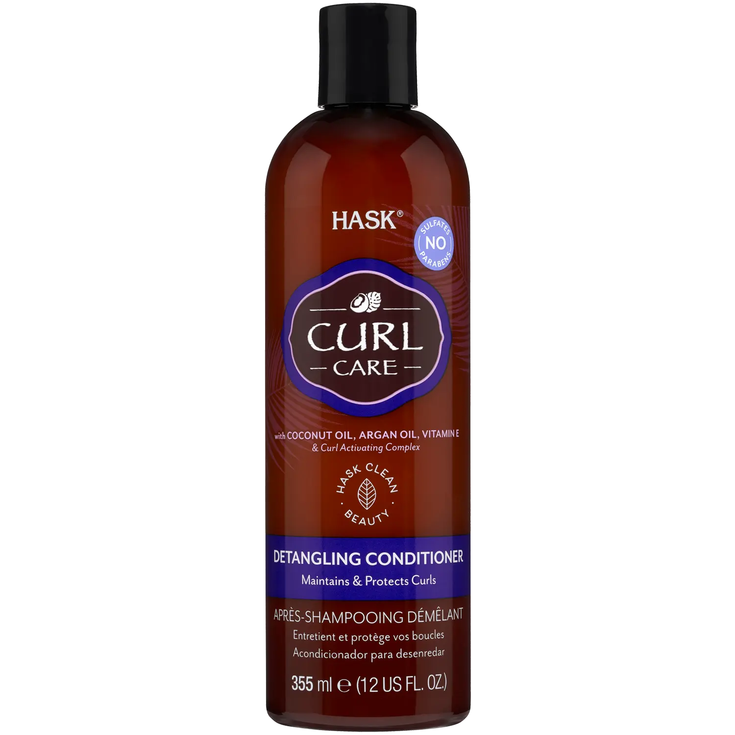 

Hask Curl Care увлажняющий кондиционер для кудрявых волос, 355 мл