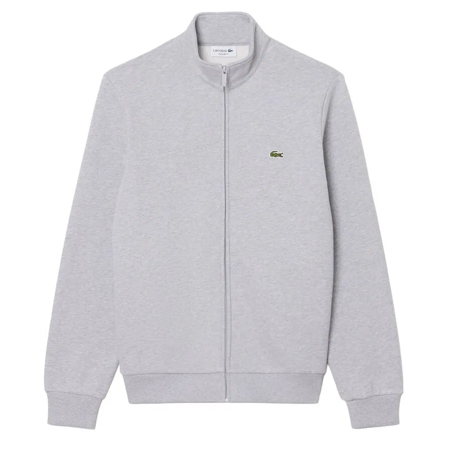 Толстовка LACOSTE светло-серого цвета