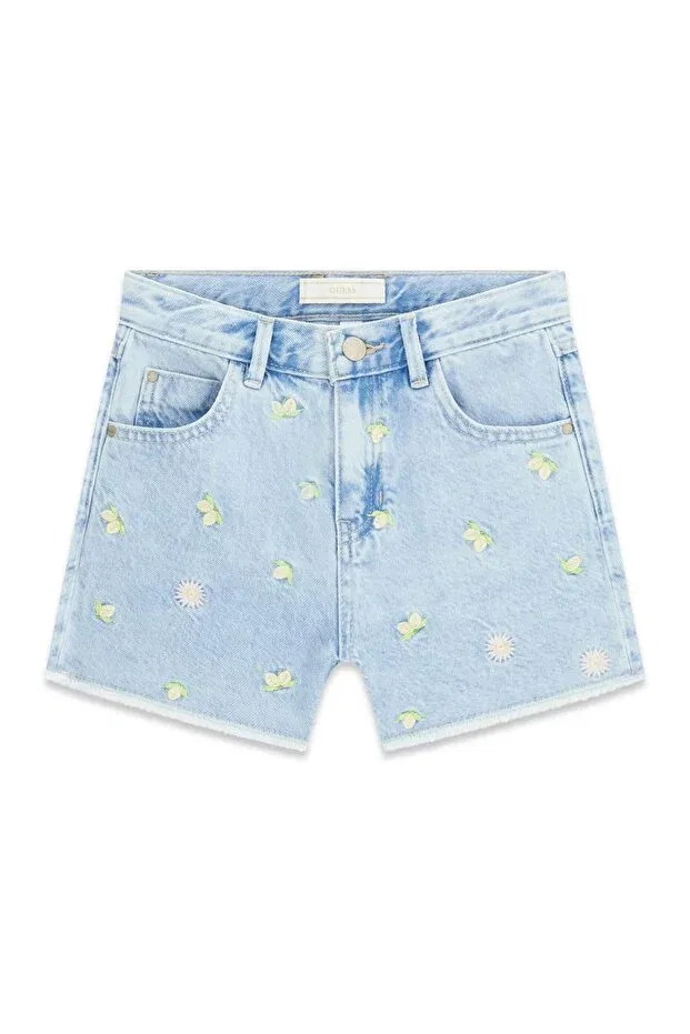 Детские шорты для девочек синие Guess, Blue