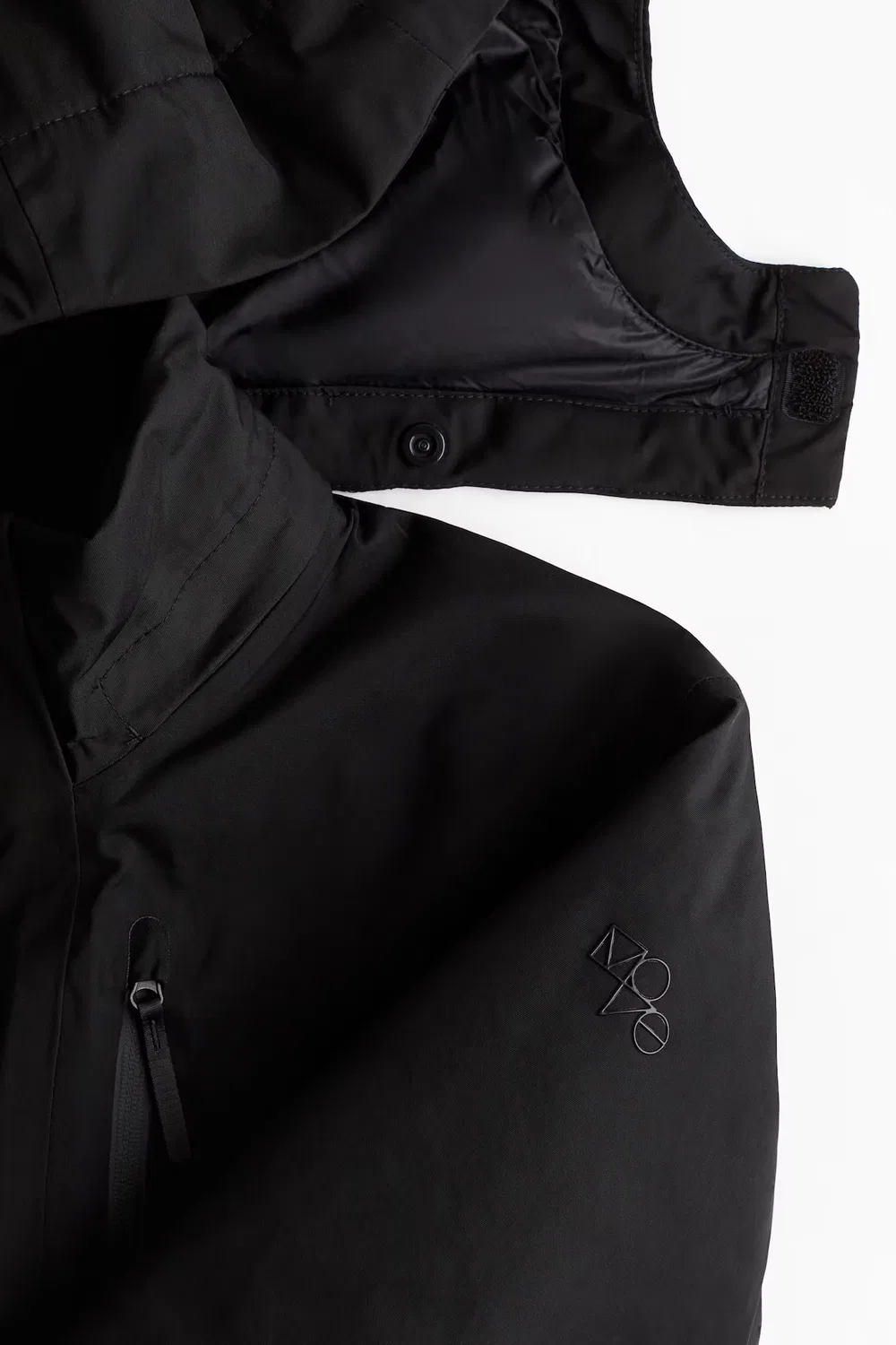 Двухслойная лыжная куртка с технологией Stormmove H&M, Schwarz — фото 3