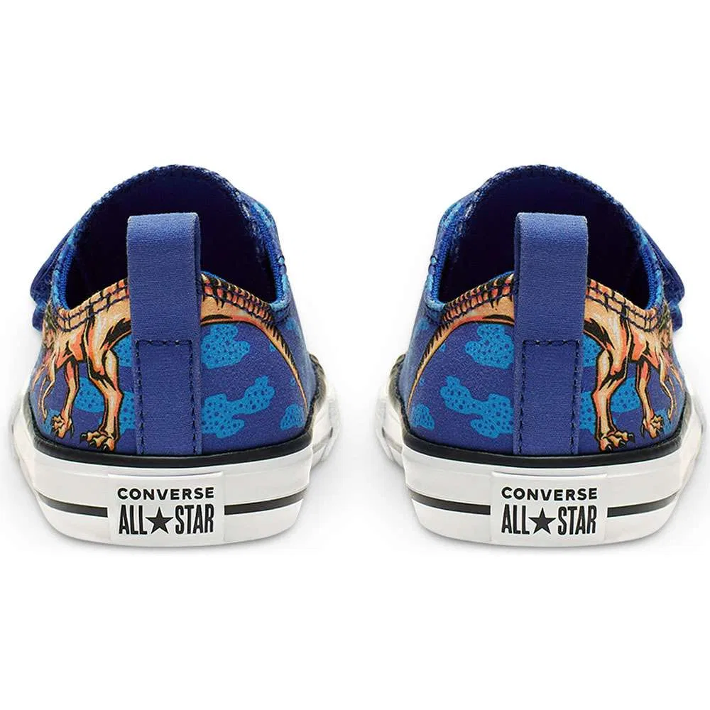 Кроссовки Converse 2V Синий/Черный/Белый — фото 4