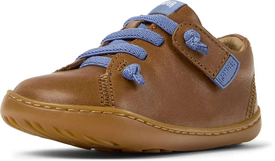 Ботинки Camper First-Step 'Peu Cami' кожаные коньяк