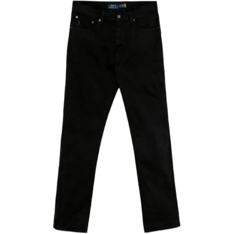 Мужские джинсы прямого кроя Polo Ralph Lauren, Black