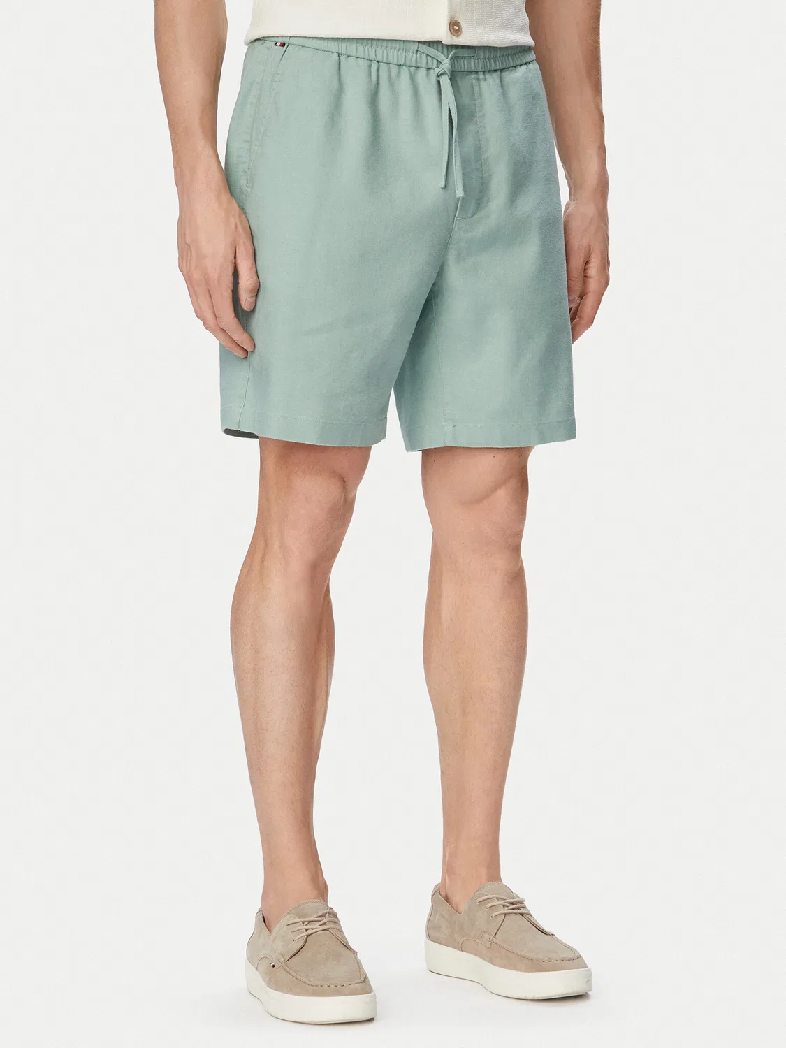 Мужские тканевые шорты стандартного кроя Dover Tommy Hilfiger, светло-зеленый