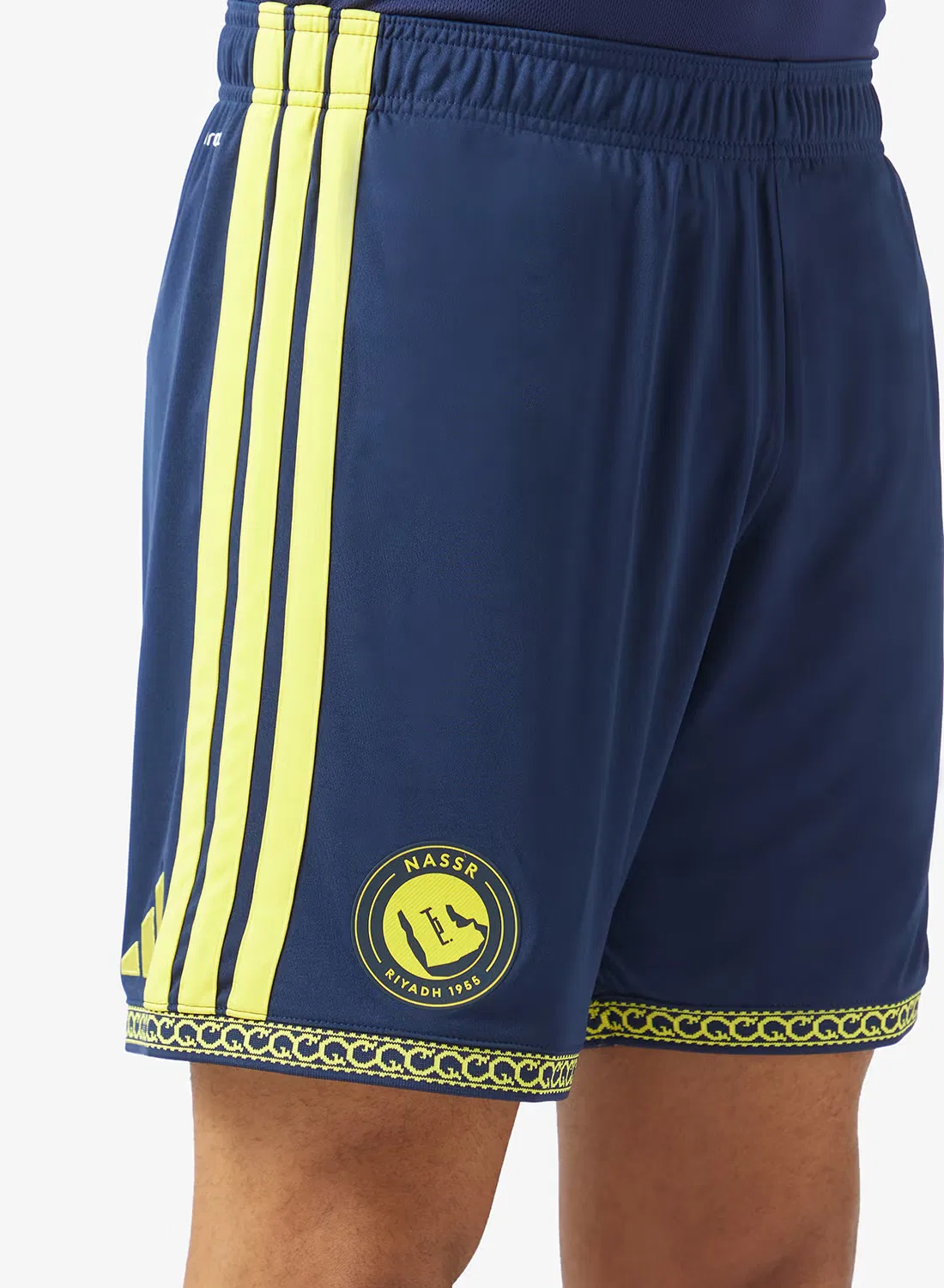 Шорты футбольные с технологией Climacool Al Nassr FC Adidas, синие — фото 4