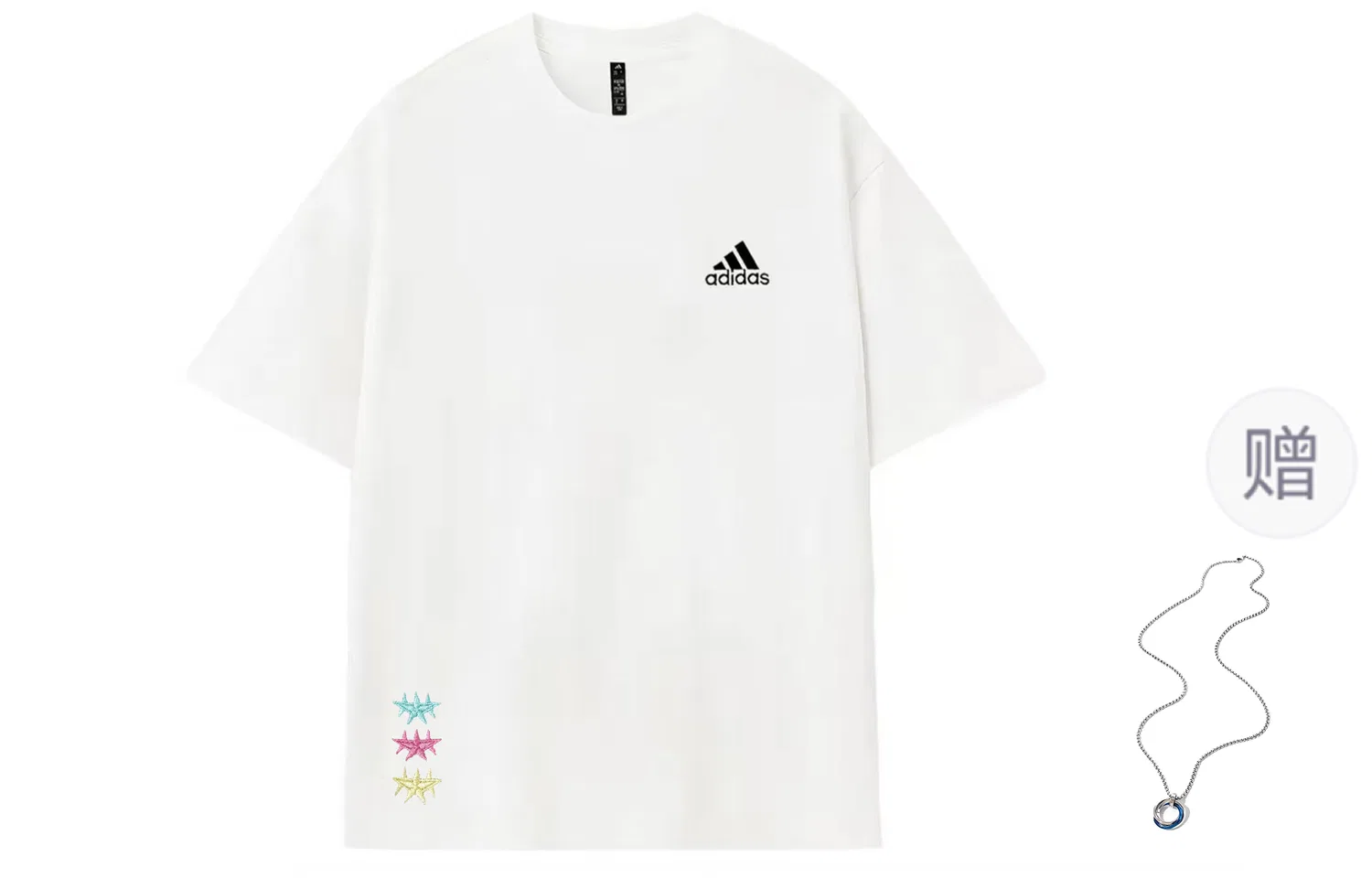 Женская футболка с длинным рукавом MUST HAVES Adidas, Ecru — фото 3