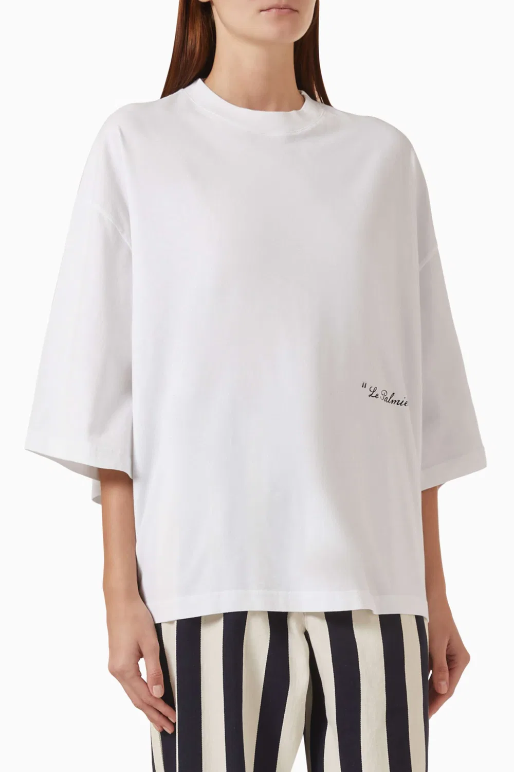 Футболка хлопковая Le Palmier Jacquemus