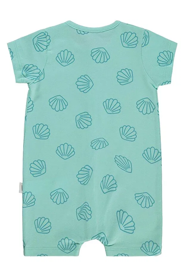 Детский комбинезон для девочек хлопковый Civil Baby, Mint — фото 2
