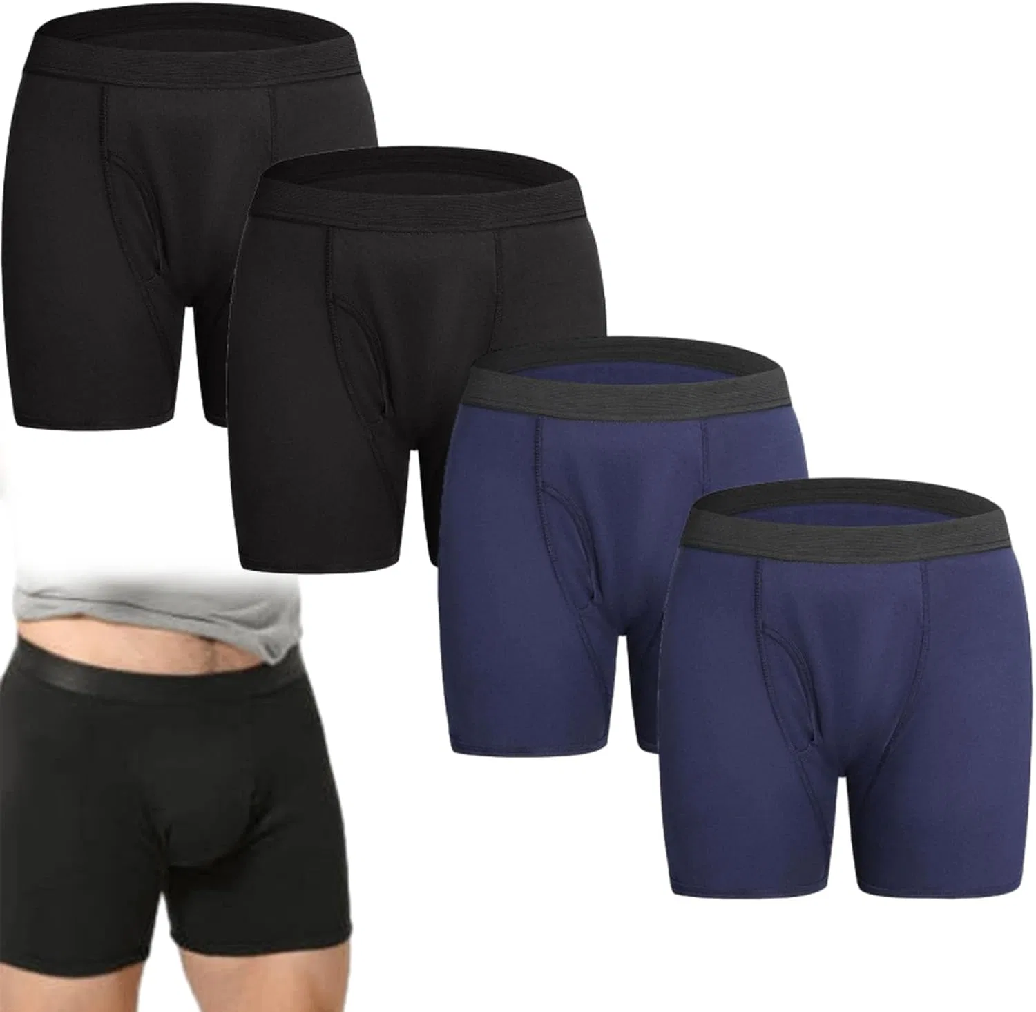 Боксеры, впитывающие, 4pcs-a
