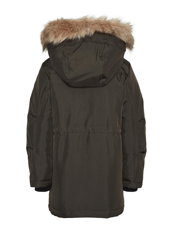 Зимняя куртка стандартного кроя Vero Moda Girl, серый — фото 2