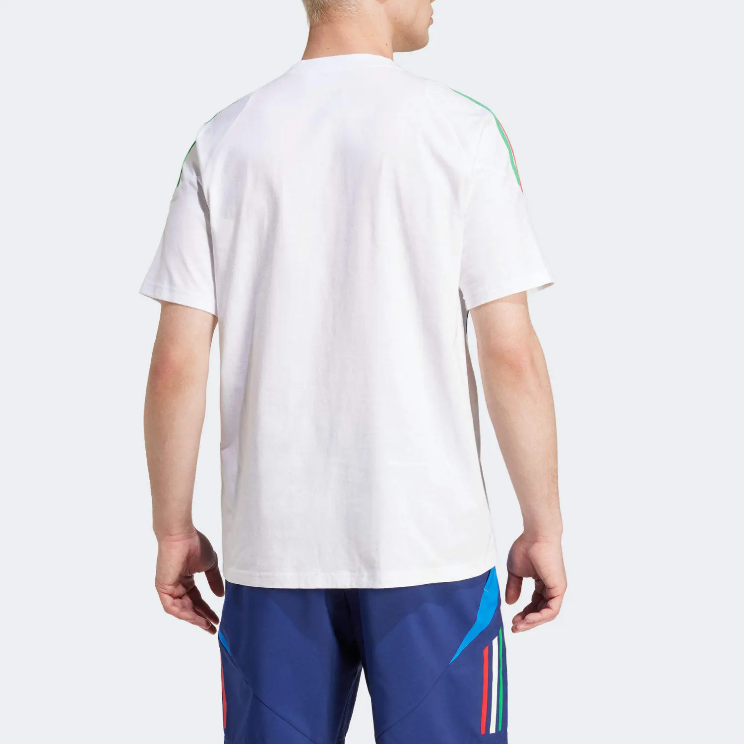 Футболка Tiro 24 мужская белая Adidas, белый — фото 3