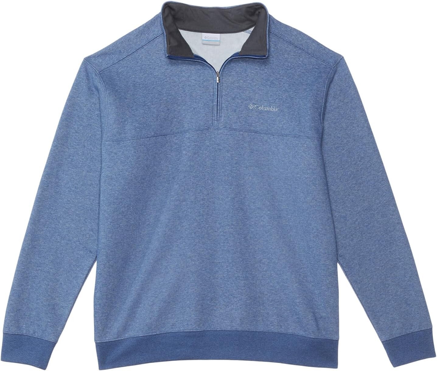 

Толстовка Big & Tall Hart Mountain II 1/2 Zip Columbia, цвет Carbon Heather