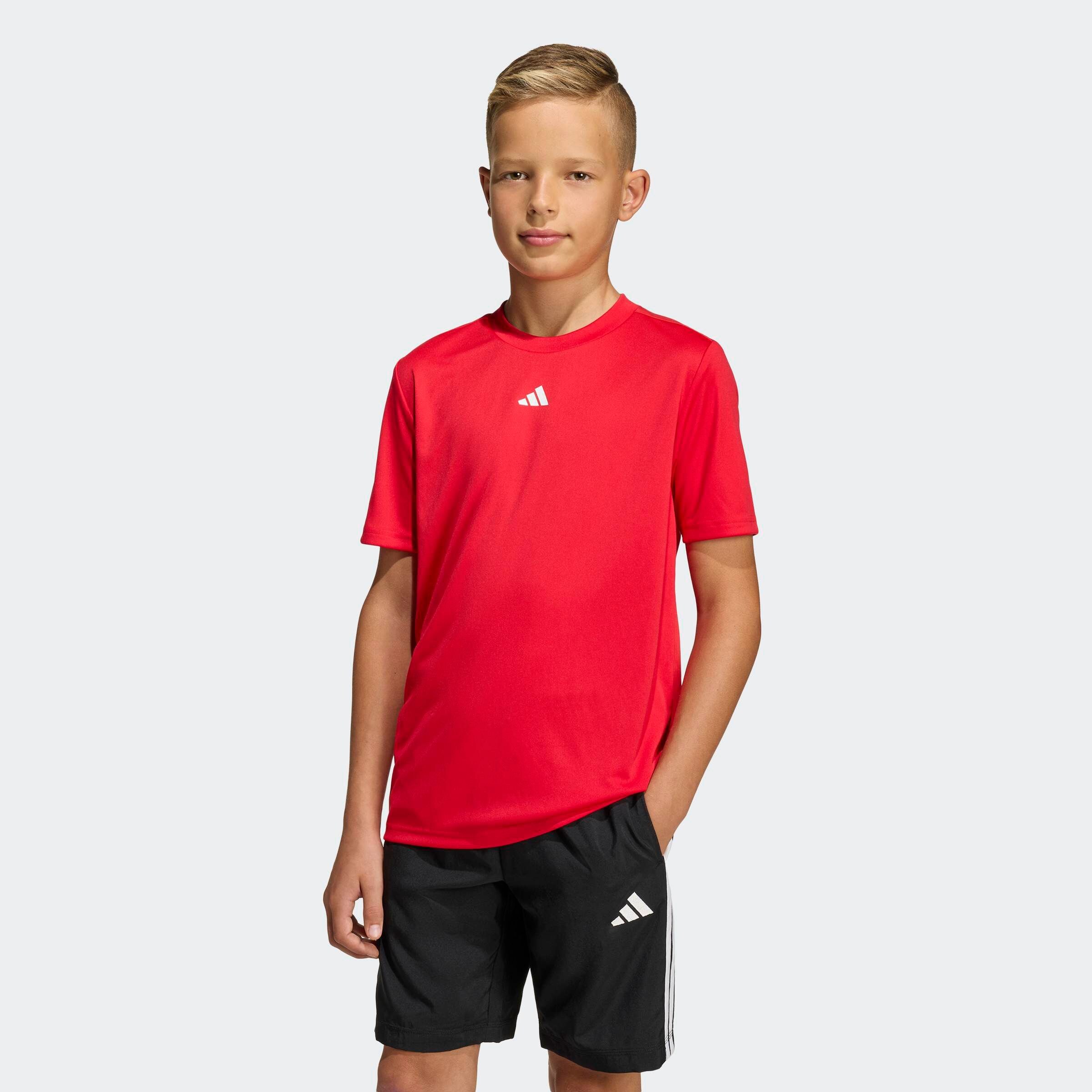 Adidas Sportswear Футболка Performance в красном цвете — фото 3