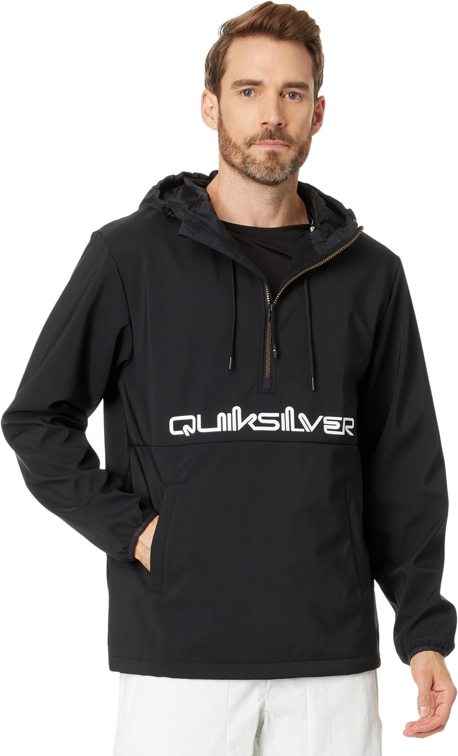 

Худи Quiksilver Snow Live For The Ride Softshell Hoodie, цвет True Black