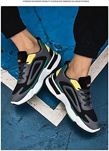 

Мужские легкие дышащие модные кроссовки из сетки для бега и повседневной носки, универсальные спортивные обувь Floette