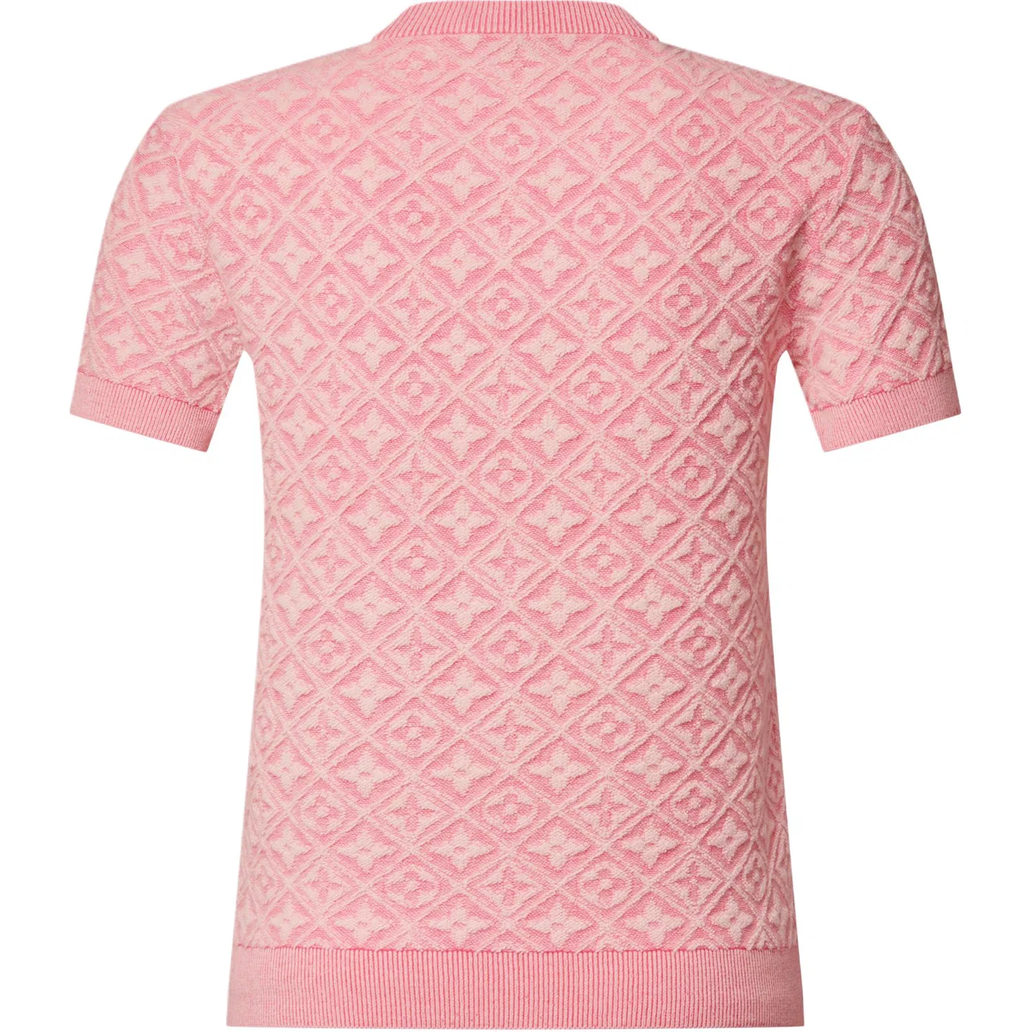 Свитер Louis Vuitton Monogram SS26 розовый — фото 3
