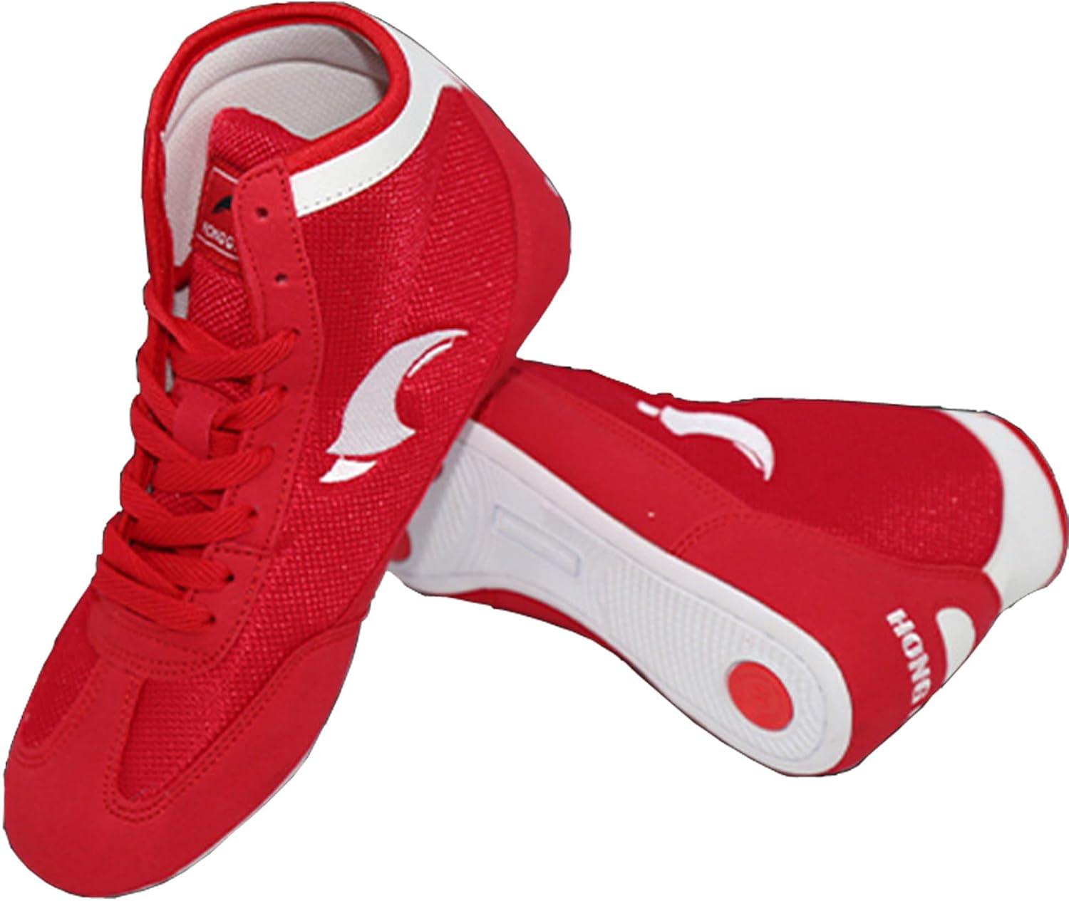 

Борцовки для мужчин, молодежи, детей, женщин, для тренировок, бокса, фитнеса, единоборств, кроссовки для тяжелой атлетики Aavwbydc, красный