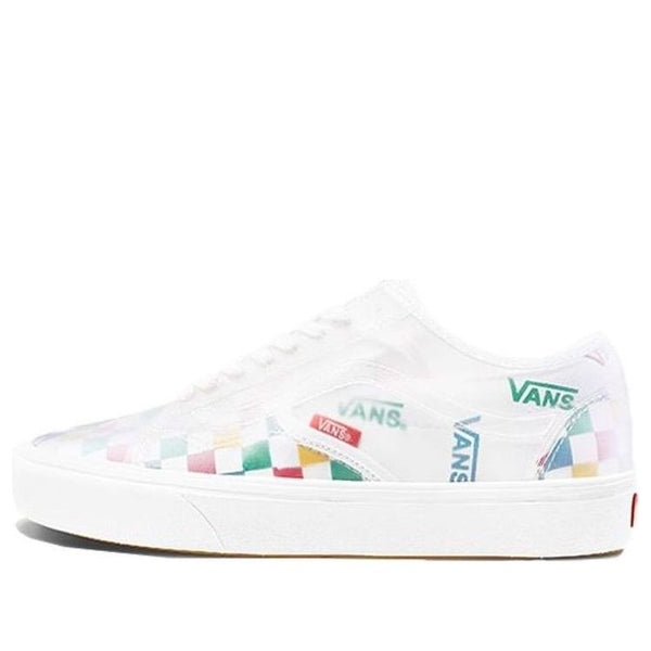 

Кроссовки comfycush slip-skool ' block - multi checkerboard' Vans, красный