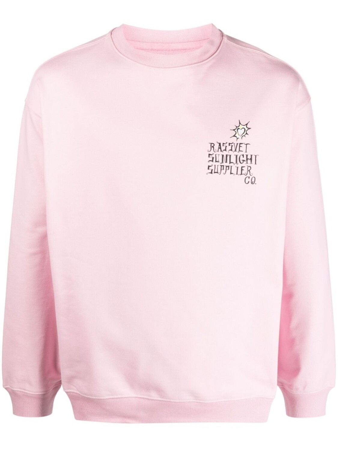 

RASSVET толстовка с логотипом, розовый