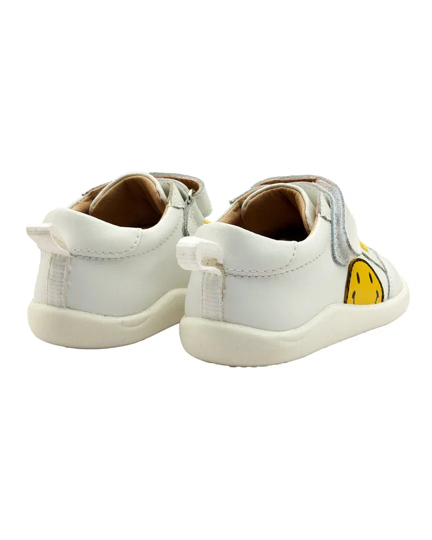 Детские кожаные кроссовки Oldsoles Smiley Old Soles, белый — фото 2