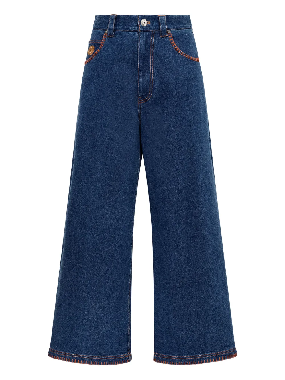 

Джинсы с контрастной строчкой MALIPARMI, синий