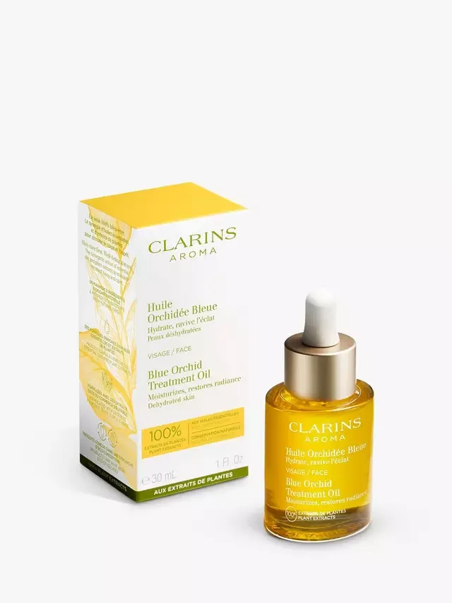 Масло для лица Clarins — Голубая орхидея, 30 мл — фото 4