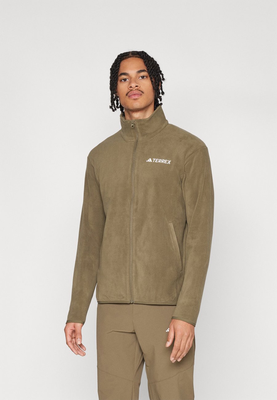 

Флисовая куртка Adidas Terrex MT ESS FZ FL, Olive Strata/Olive
