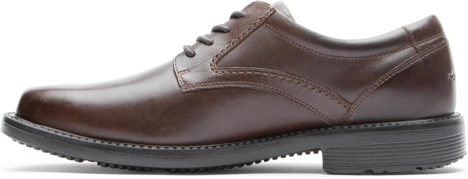 Мужские оксфорды Rockport Style Leader 2 с простым носком, темно-коричневый — фото 4