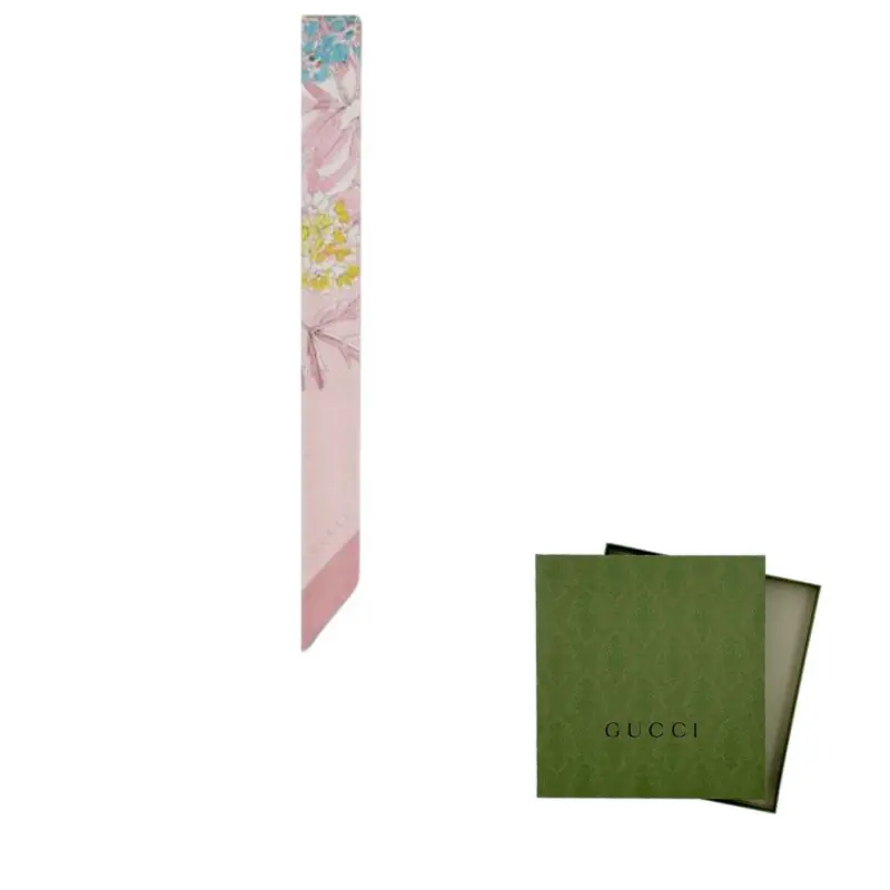 

GUCCI Шелковая саржевая лента, Pink