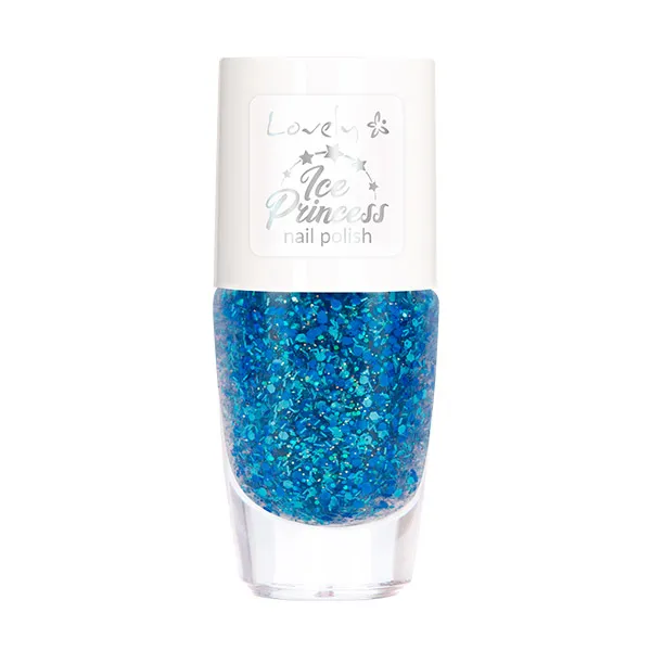 

Лак для ногтей с блестками Ice Princess Nail Polish Lovely, 5