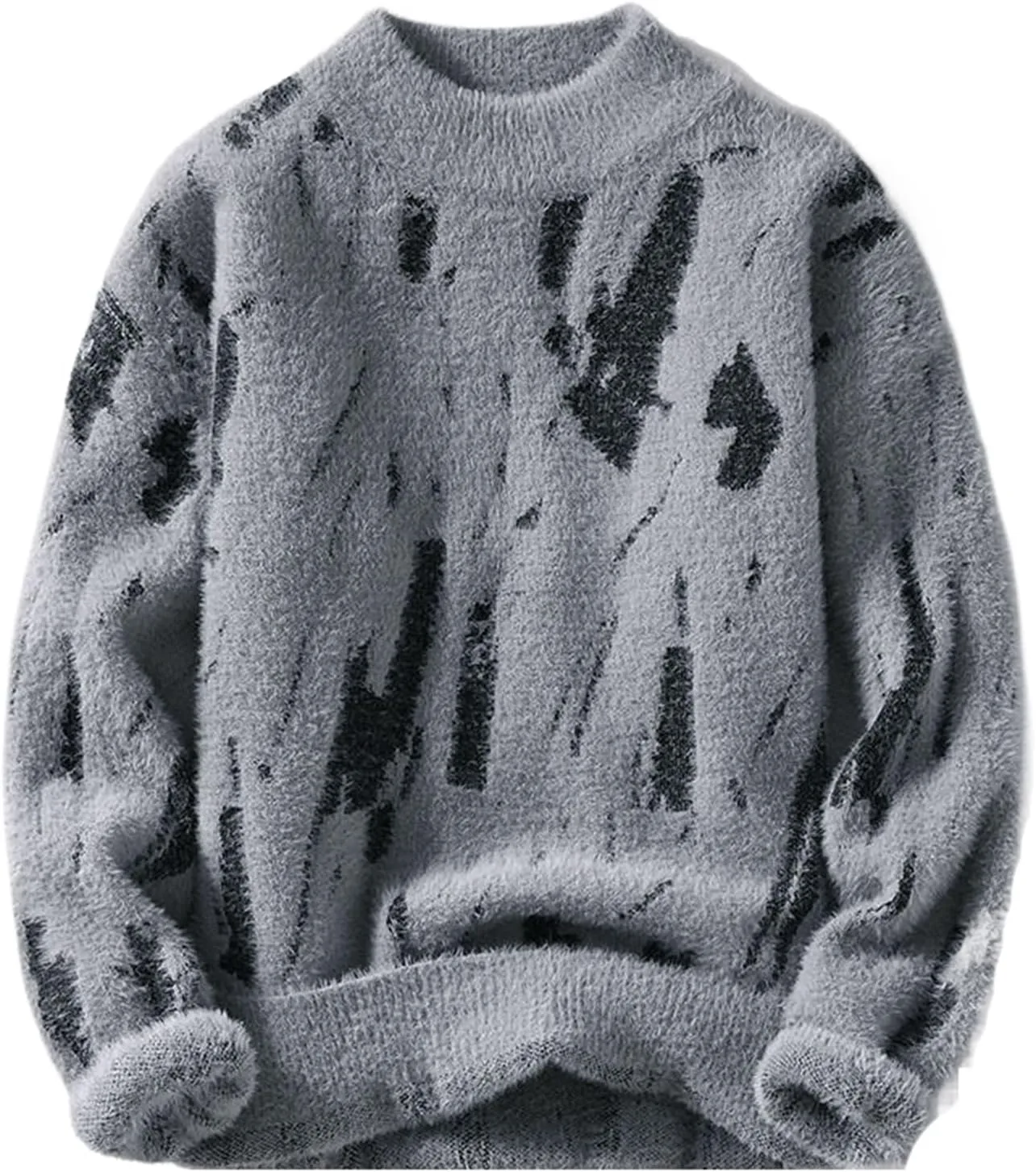 

Мужской полувысокий воротник утолщенный свитер CQJFLQC