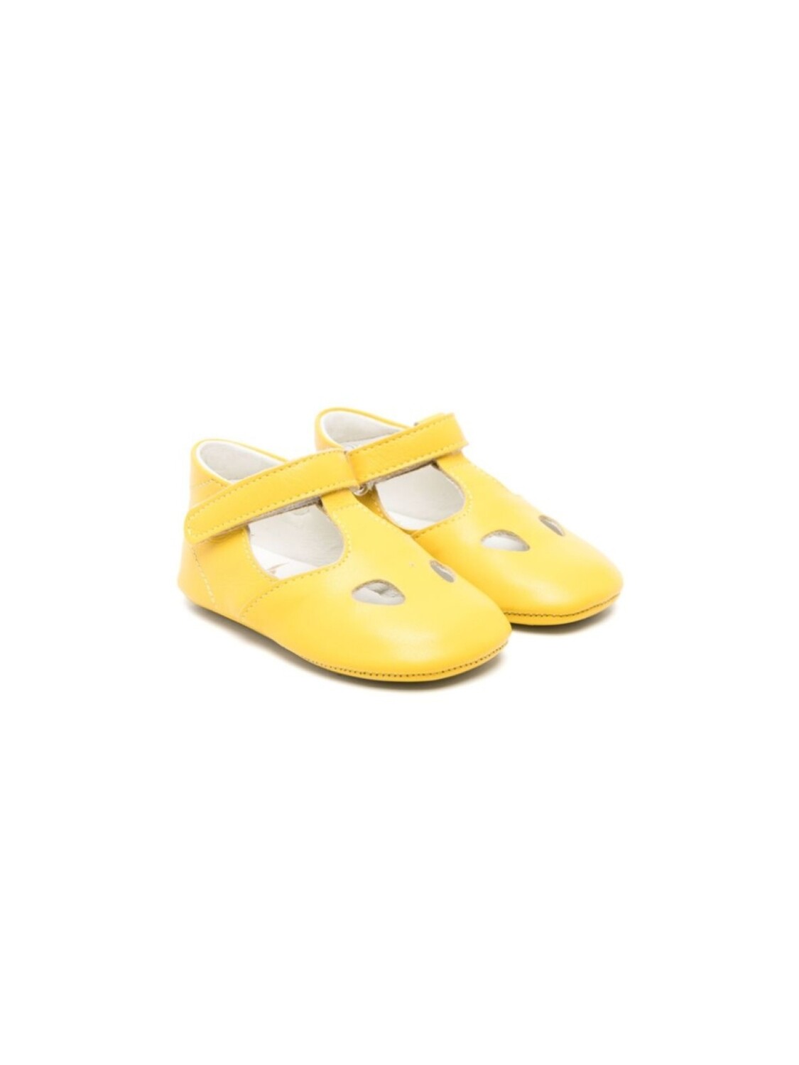 

Gallucci Kids кожаные пинетки, желтый