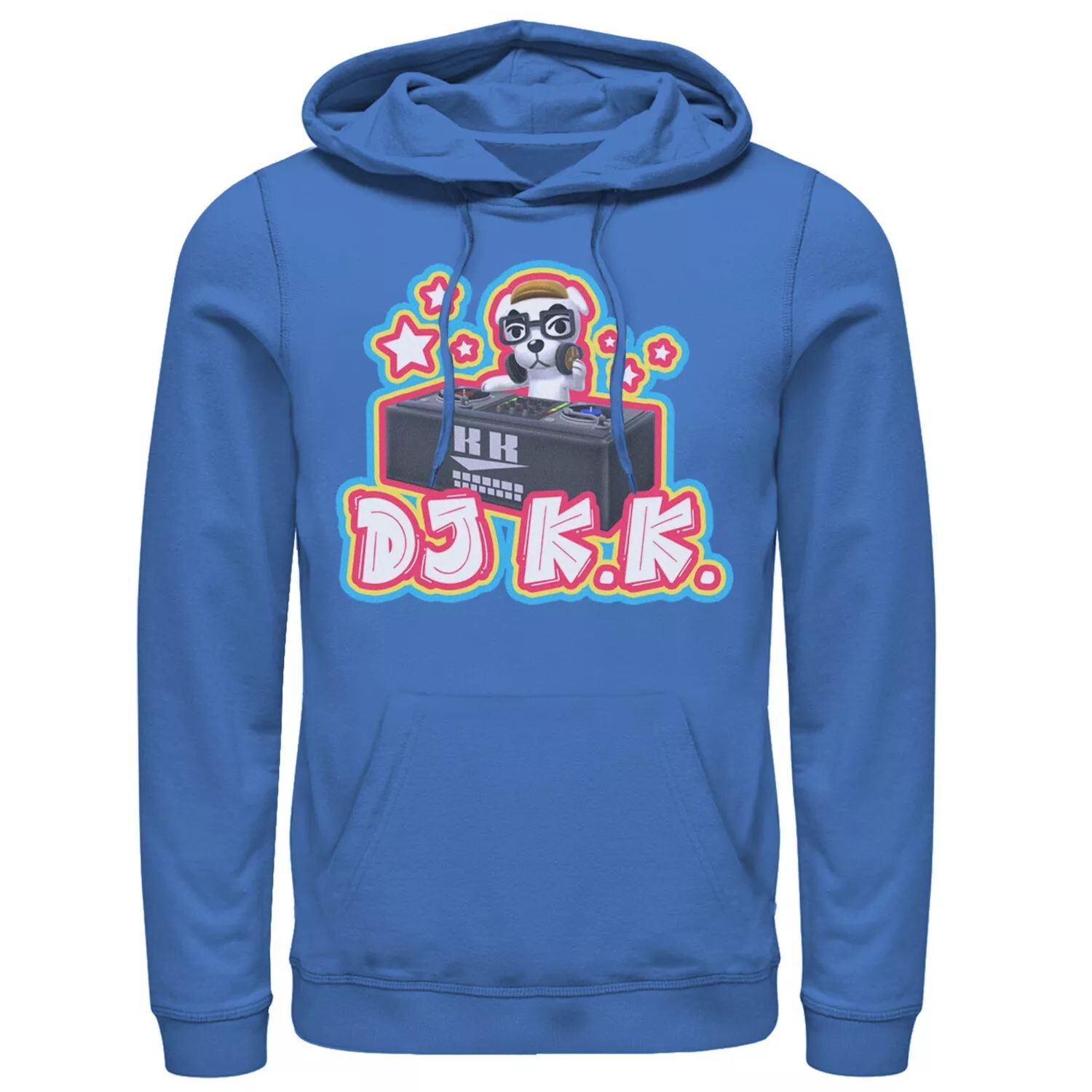 

Мужская толстовка с капюшоном Animal Crossing DJ KK Portrait Licensed Character