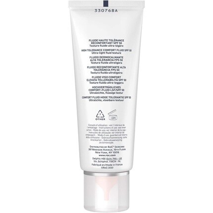 Soleil-Protect High Tolerance Comfort Fluid Spf 50 Увлажняющее средство для лица с защитой от ультрафиолета/B, 50 мл, Roc — фото 2