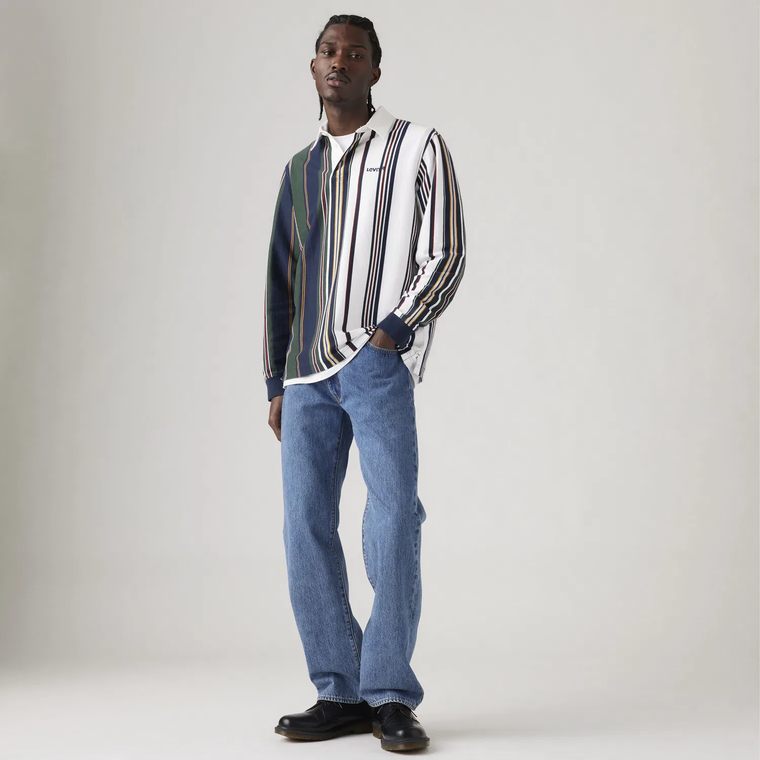 Мужские джинсы прямого кроя 555 Levi's, Medium Wash