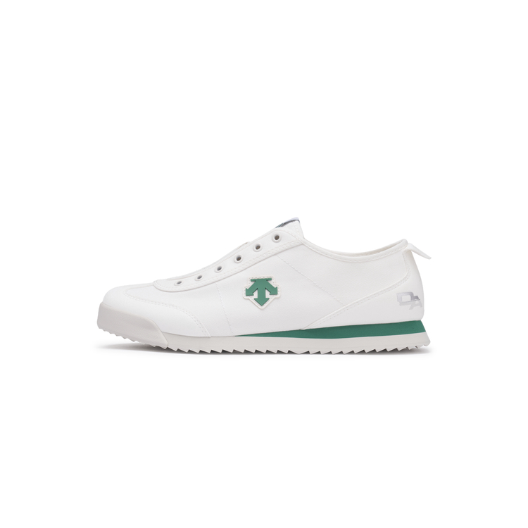 

DESCENTE Хроун Лоу топ повседневные кроссовки мужские WT-White/Pine Green, цвет WT-White/Pine Green