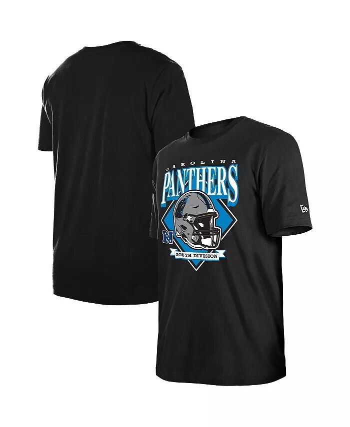 

Мужская черная футболка с логотипом команды Carolina Panthers New Era
