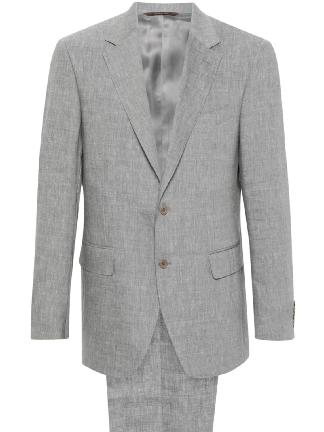 

Canali костюм из ткани слаб, серый