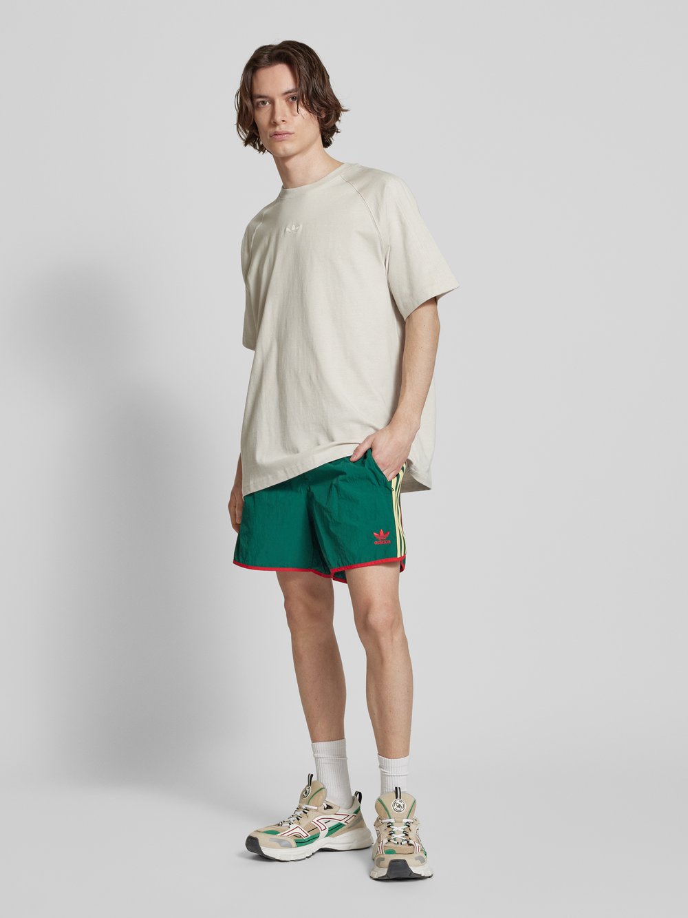 

Шорты свободного кроя с пришитыми этикетками, модель «SPRINTER» adidas Originals