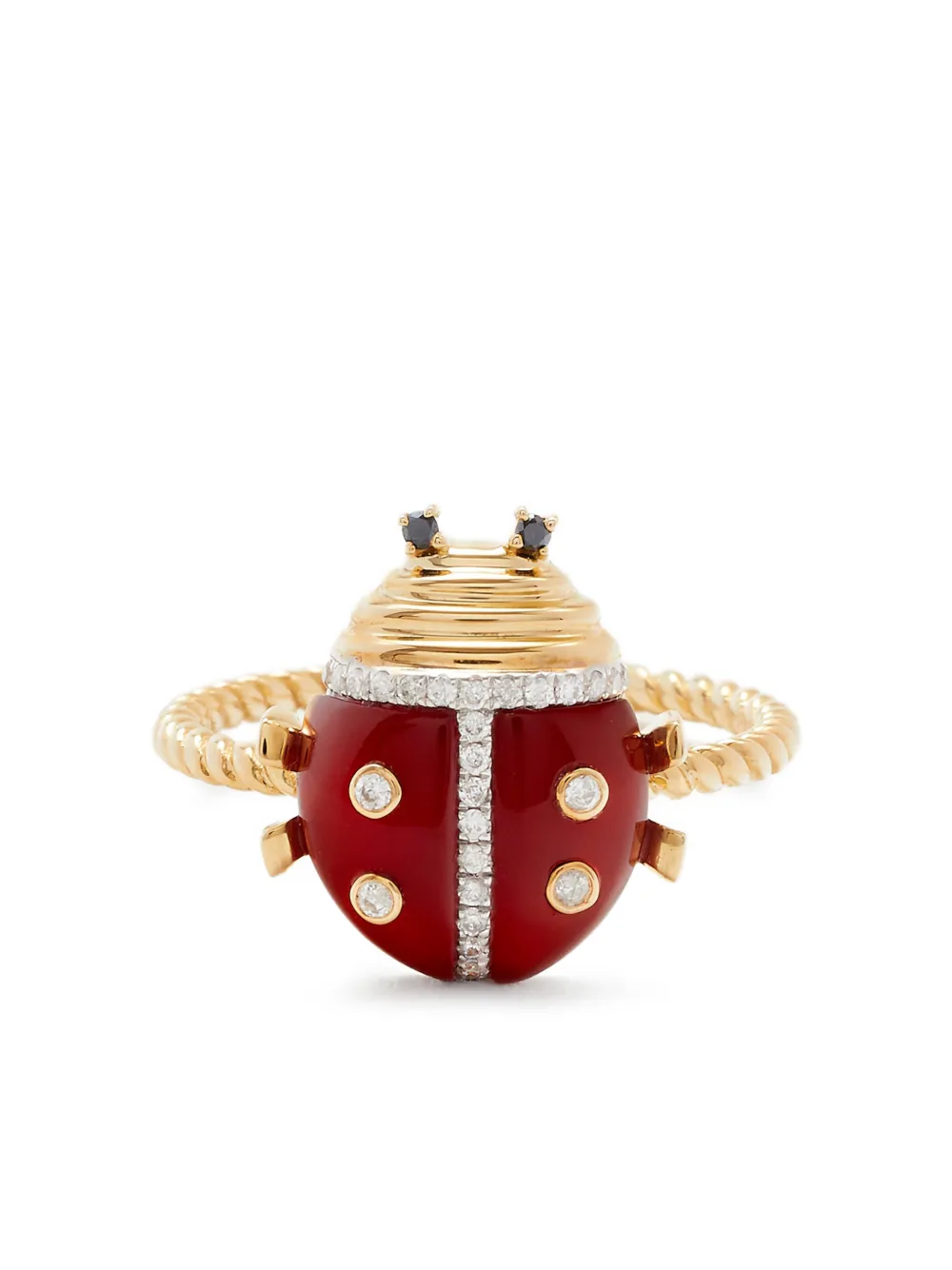 

Кольцо Bague Coccinelle Or Jaune Yvonne Leon, золотой