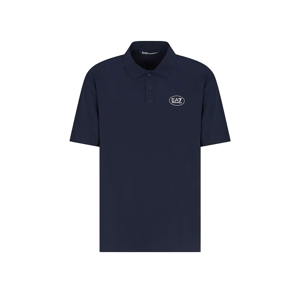 

Поло с коротким рукавом EA7 EMPORIO ARMANI Golf Pro St, синий