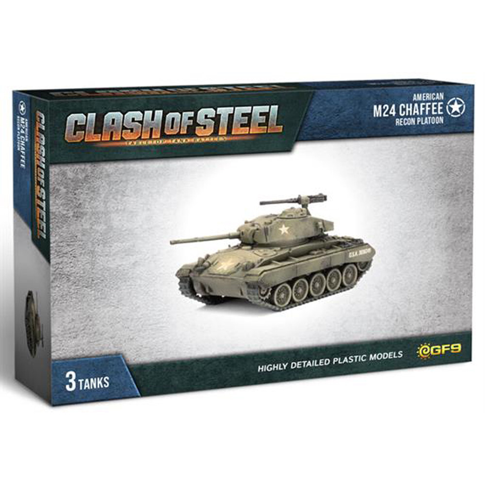

Миниатюра Gale Force 9 Clash of Steel: American - M24 Chaffee Recon Platoon