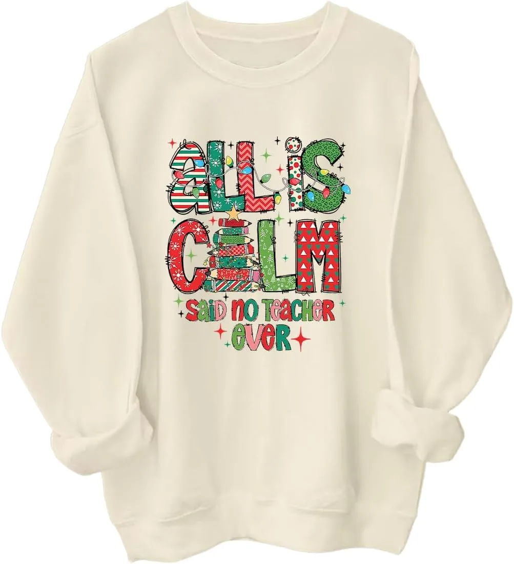 Толстовка All Is Calm с длинным рукавом