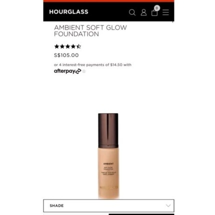 

Тональная основа Ambient Soft Glow 6.5 1,0 унция Hourglass