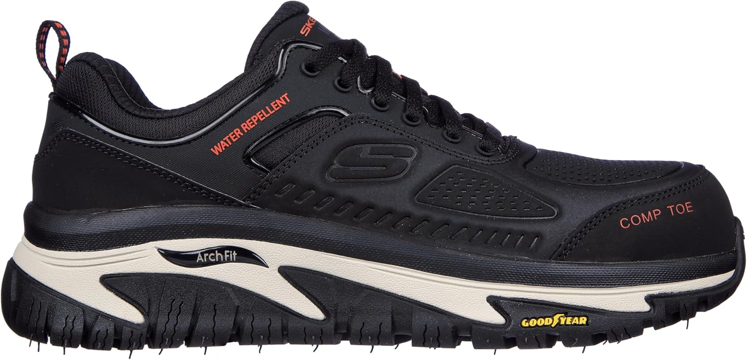 Мужские кроссовки Skechers Arch Fit Walker Raylan, черный — фото 3