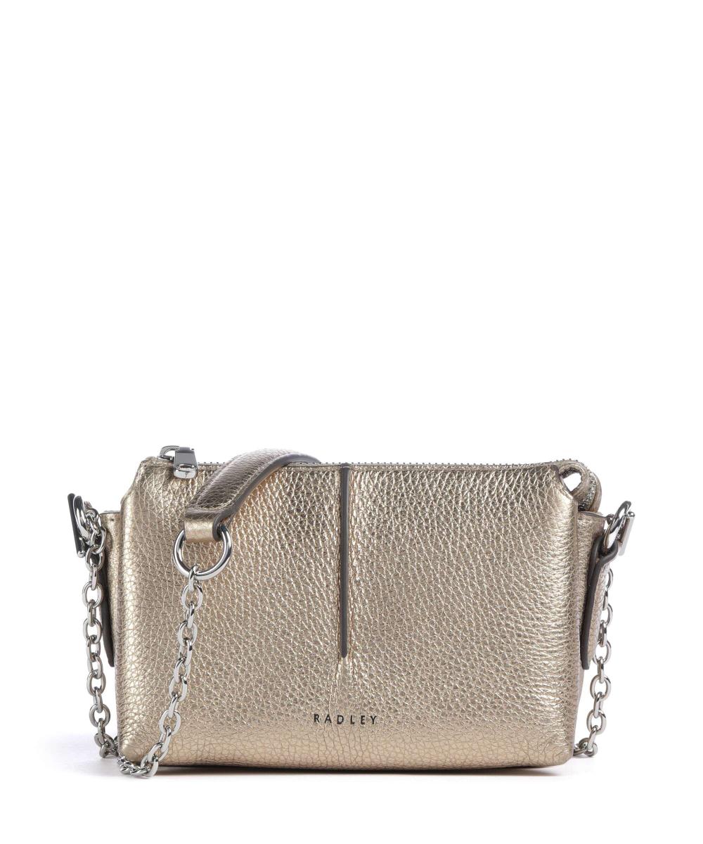 

Сумка на плечо Hillgate Place из зерненой коровьей кожи Radley London, золотой