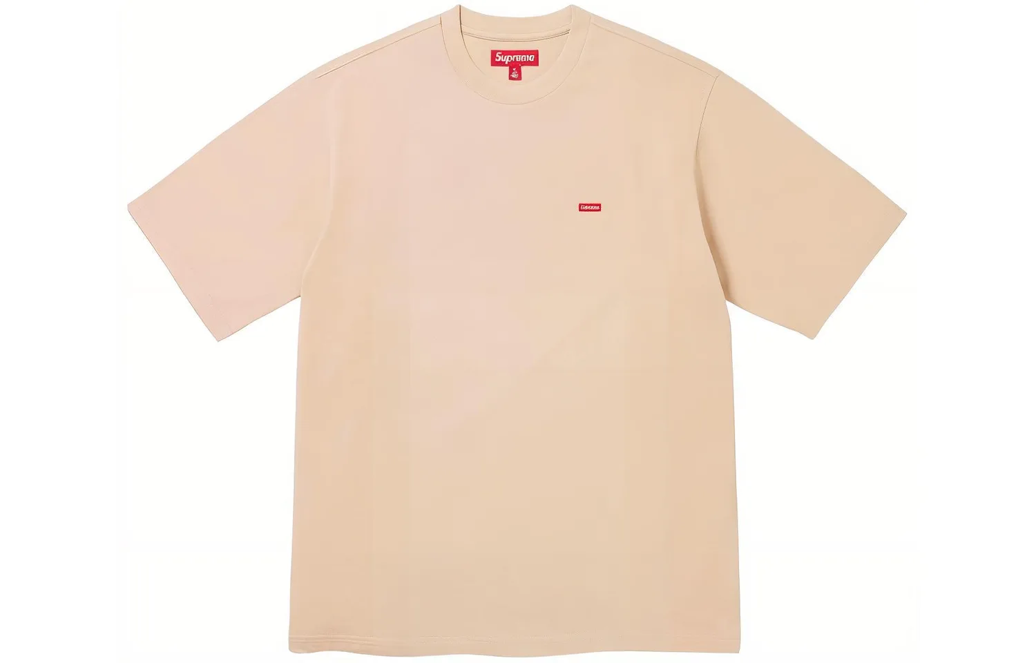 Футболка из махровой ткани Small Box Supreme, Light Umber/Tan