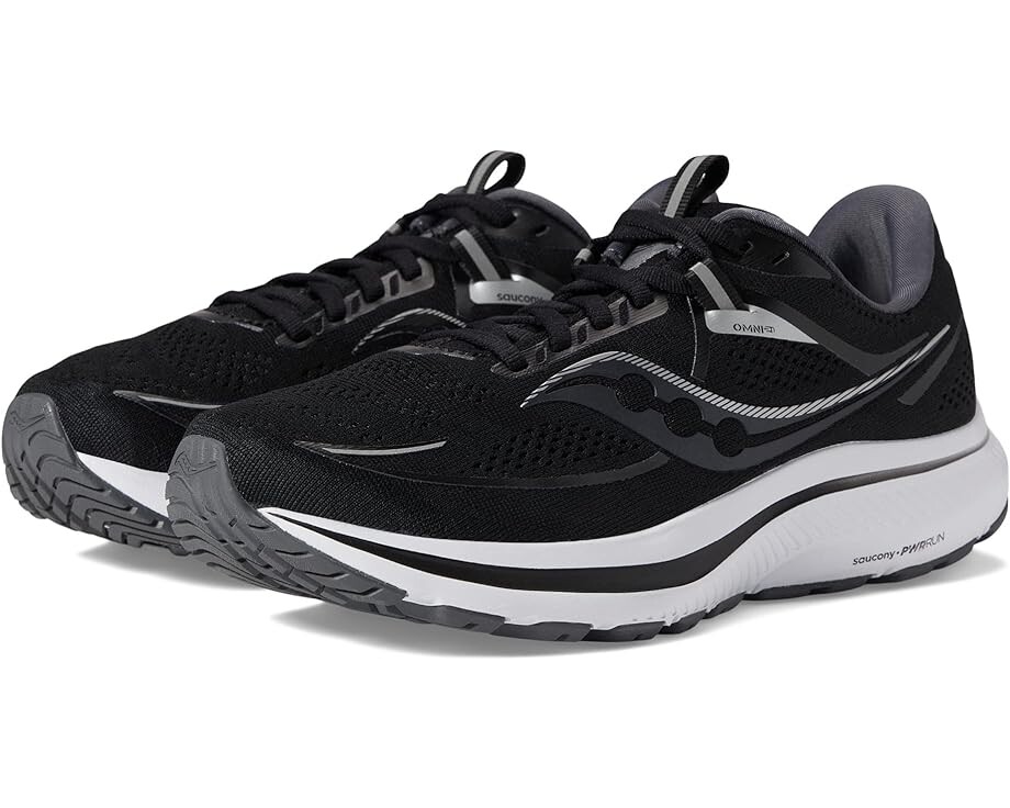 

Кроссовки Saucony Omni 21, цвет Black/White